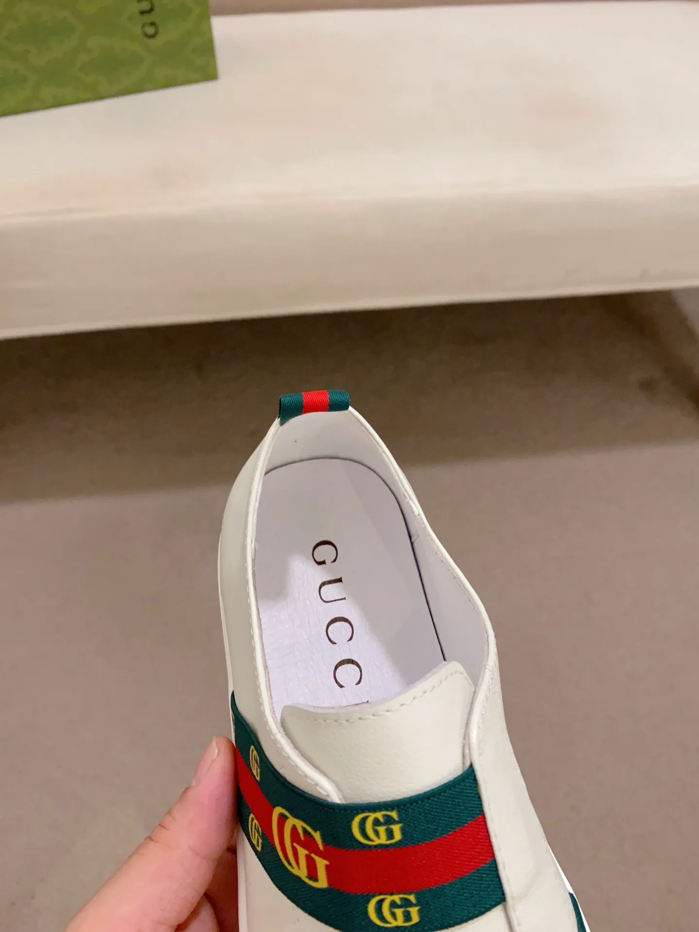 Men's clothing and shoes💰 440💰🇮🇹🇮🇹GUCCI (Gucci) top 🔍🔍 spring and summer models are on sale at the same time, the upper 🇮🇹 imported Italian first-layer cowhide, fully imported sheepskin lining 💪💪, completely 1⃣️compared 1⃣️Reproduction🇮🇹💪💪, ⚠Sole: The original sole is specially provided by the original factory, the exclusive movable molded sole is super comfortable, ⚠Original factory follow-up goods, 🔍🔍high quality, you can enter and leave the counter at will, welcome to compare⚠. Code number:38-44